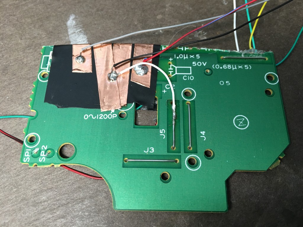 Controller finished back