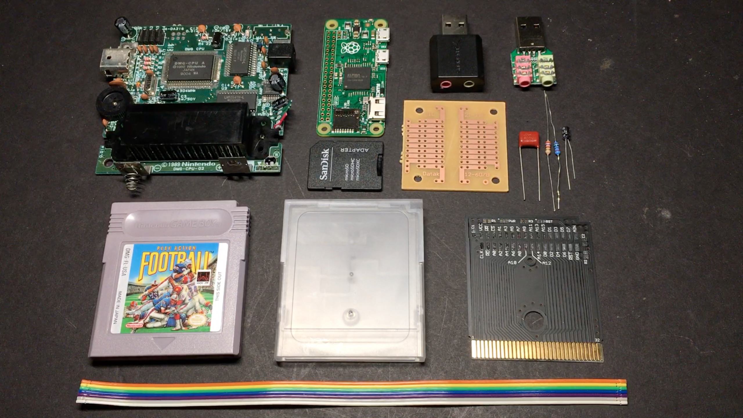 Raspberry Pi Zero Game Boy 